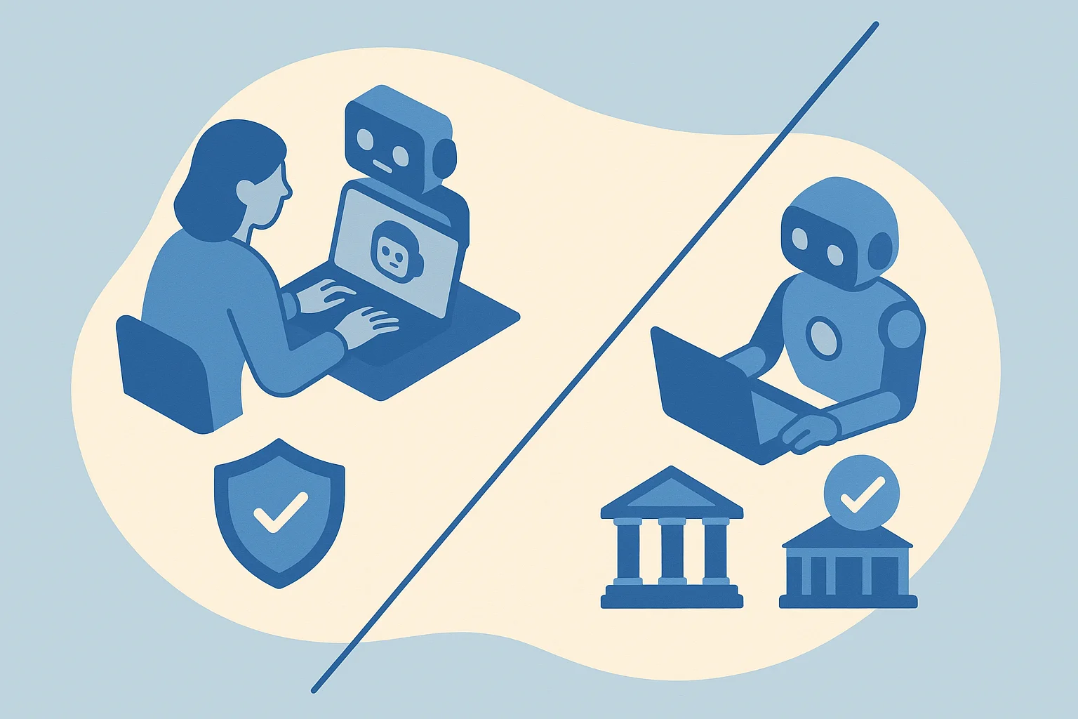 AI copilot vs AI agent: what regulated industries actually need